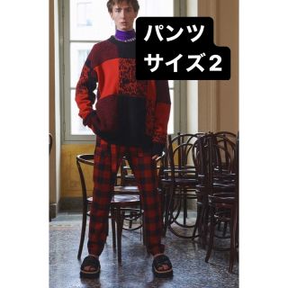 sacai - sacai バッファローチェック パンツの通販 by りんご｜サカイ ...