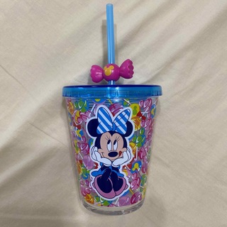 ディズニー(Disney)の新品　未使用　ストロー付きタンブラー　ミニー(マグカップ)
