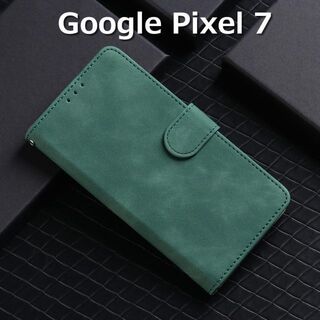 グーグルピクセル(Google Pixel)のGoogle Pixel7 ケース 手帳 グリーン(Androidケース)