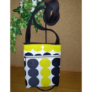 マリメッコ(marimekko)のマリメッコ　ポシェット(Gray×Black×Yellow)(バッグ)