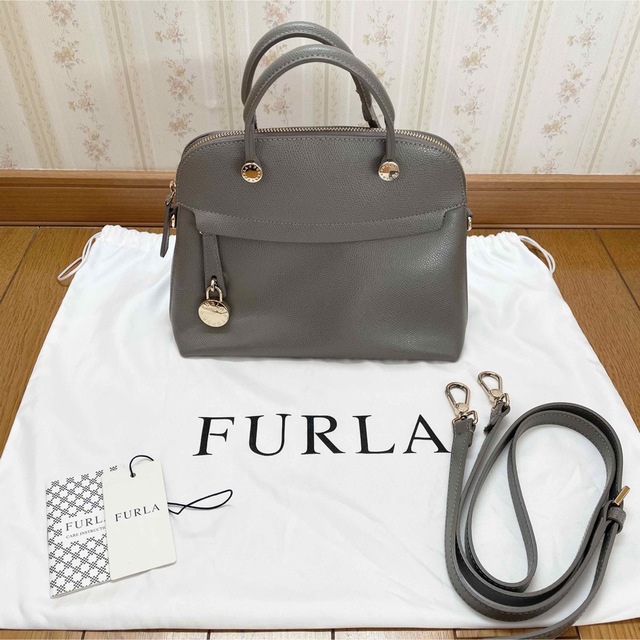 【極美品】FURLA フルラ　パイパー　2way ショルダーバッグ　ハンドバッグ