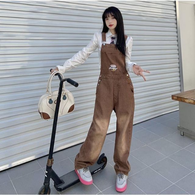 大きいサイズ レディース オーバーオール　サロペット　デニム　新品 パンツ