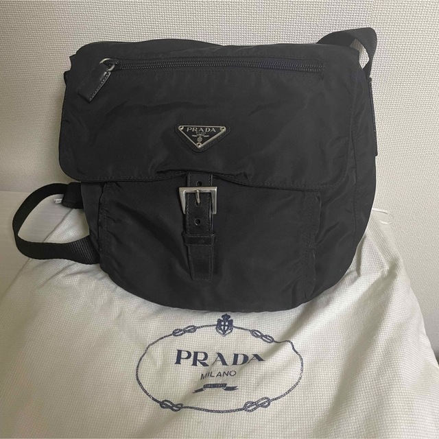 PRADA プラダ ショルダーバッグ トライアングルロゴ