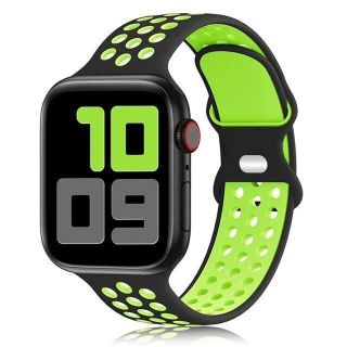 [新品未使用]apple watchシリコンバンド　42/44/45Lイエロー(その他)