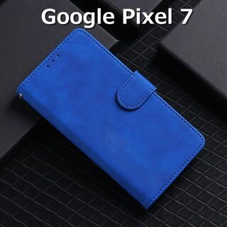 グーグルピクセル(Google Pixel)の少し訳あり Google Pixel7 ケース 手帳 ブルー(Androidケース)
