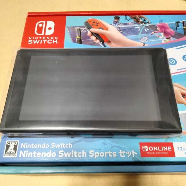 新品未使用品　Nintendo Switch 本体のみ  switch spor