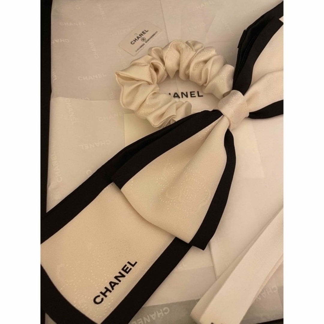 CHANEL - 新品未使用 シャネル CHANEL リボンシュシュの通販 by とも