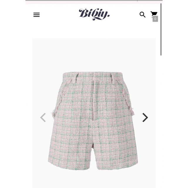 MELINA TWEED SHORTS