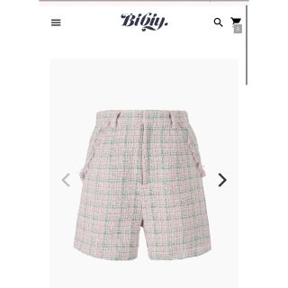 エピヌ(épine)のMELINA TWEED SHORTS(ショートパンツ)