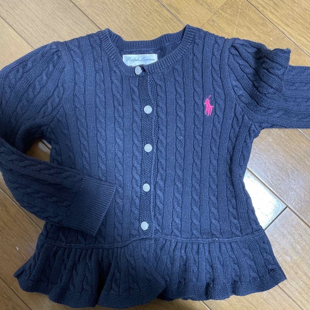 Ralph Lauren(ラルフローレン)のラルフローレン❤︎ネイビーニット18M キッズ/ベビー/マタニティのベビー服(~85cm)(ニット/セーター)の商品写真