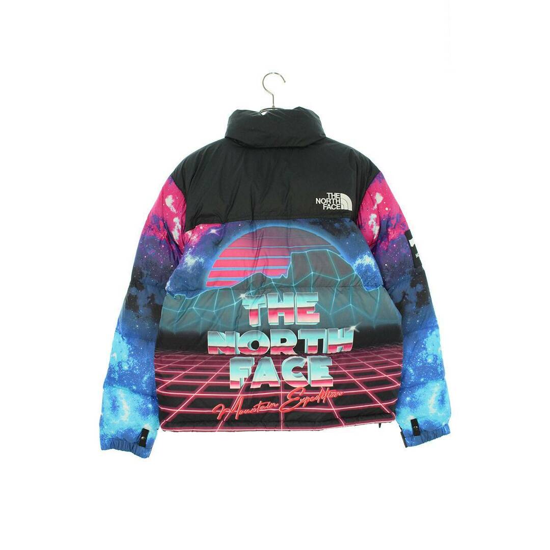 THE NORTH FACE(ザノースフェイス)のザノースフェイス ×インヴィンシブル   INVINCIBLE Printed Nuptse Jacket ギャラクシー総柄ダウンジャケット メンズ M メンズのジャケット/アウター(ダウンジャケット)の商品写真