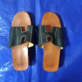 Hermes - HERMES/エルメス サンダル Hモチーフ ケブラール 23.5の通販