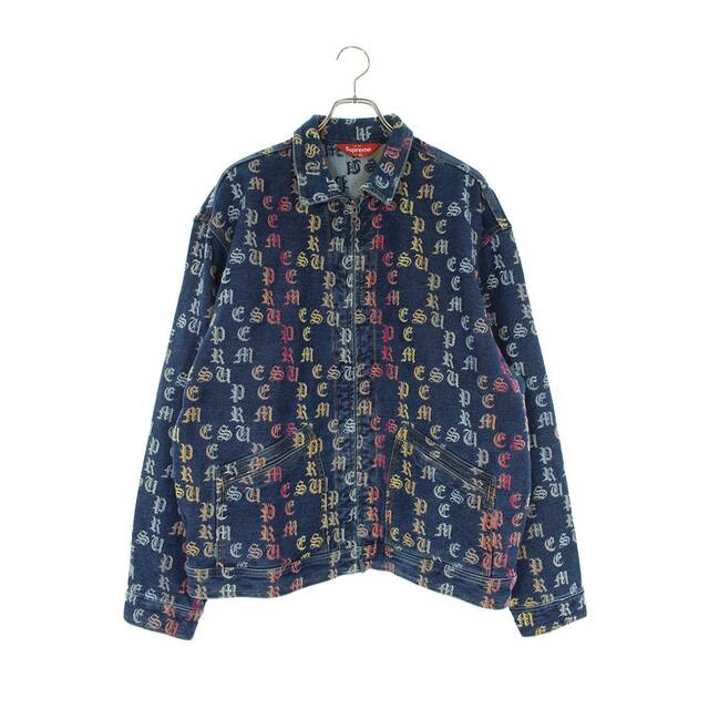 シュプリーム  Gradient Jacquard Denim Jacket デニムジャケット メンズ XLメンズ