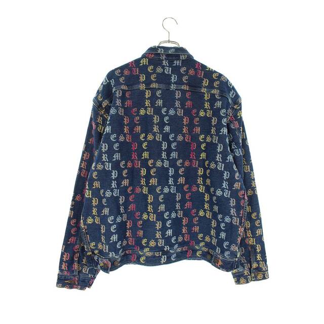 Supreme(シュプリーム)のシュプリーム  Gradient Jacquard Denim Jacket デニムジャケット メンズ XL メンズのジャケット/アウター(Gジャン/デニムジャケット)の商品写真