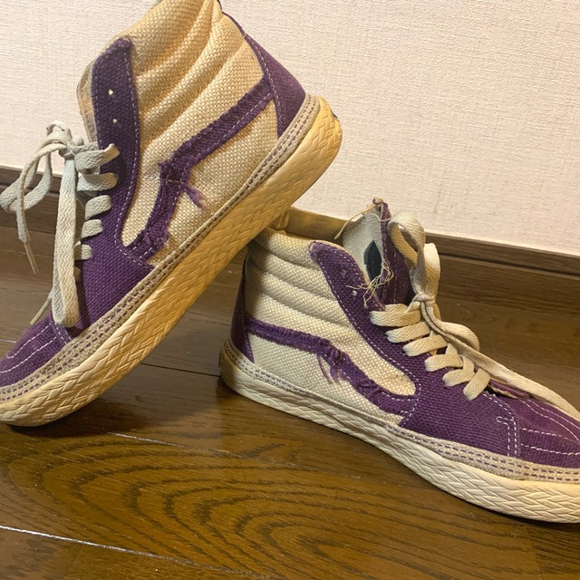 VANS(ヴァンズ)の【VANS】23.5cm HEMP ハイカット レディースの靴/シューズ(スニーカー)の商品写真