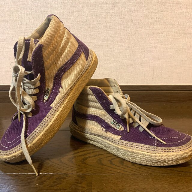 VANS(ヴァンズ)の【VANS】23.5cm HEMP ハイカット レディースの靴/シューズ(スニーカー)の商品写真