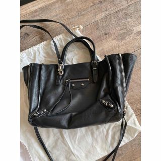 Balenciaga - バレンシアガ☆ペーパーミニ 黒バッグの通販 by moca's