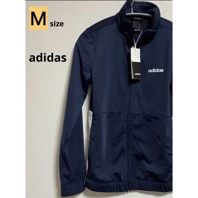 adidas(アディダス)のadidasアディダス　レディースジャージジャケットＭ レディースのジャケット/アウター(その他)の商品写真