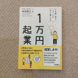 １万円起業 片手間で始めてじゅうぶんな収入を稼ぐ方法(その他)