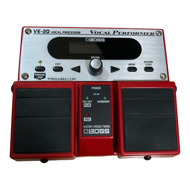 BOSS(ボス)の状態良好　ACアダプター付きBOSS Vocal Processor VE-20 楽器のレコーディング/PA機器(その他)の商品写真