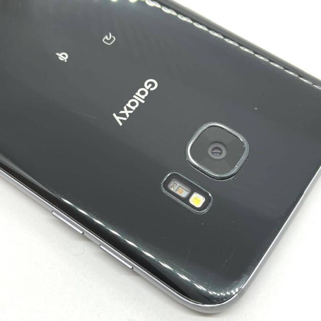 Galaxy S7 edge SCV33 ブラック au SIMロック解除済み⑨