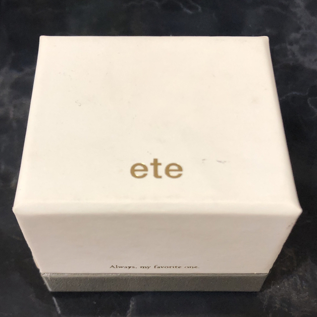 ete(エテ)のete 13号　ダイヤリング レディースのアクセサリー(リング(指輪))の商品写真