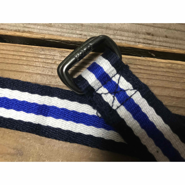 POLO RALPH LAUREN(ポロラルフローレン)の値下げ Polo Ralph Lauren ストライプベルト 68 キッズ/ベビー/マタニティのこども用ファッション小物(ベルト)の商品写真