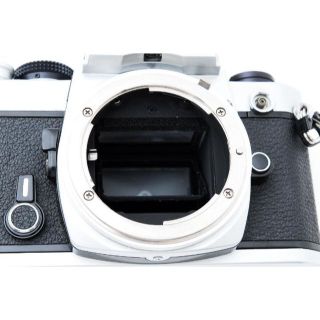 超美品 NIKON FM シルバー フィルムカメラ モルト新品交換済 Y527-