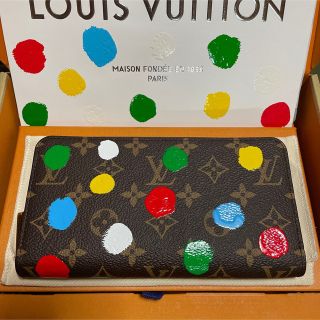 ルイヴィトン(LOUIS VUITTON)のTKTK様専用❗️ルイ・ヴィトン×草間彌生　ジッピー・ウォレット(財布)