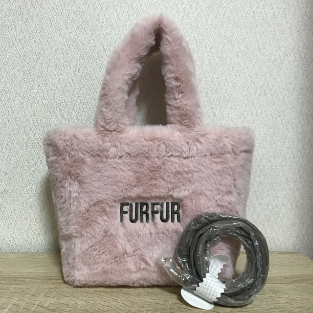 fur fur(ファーファー)のFURFUR ファーファー エコファートートバッグ レディースのバッグ(トートバッグ)の商品写真