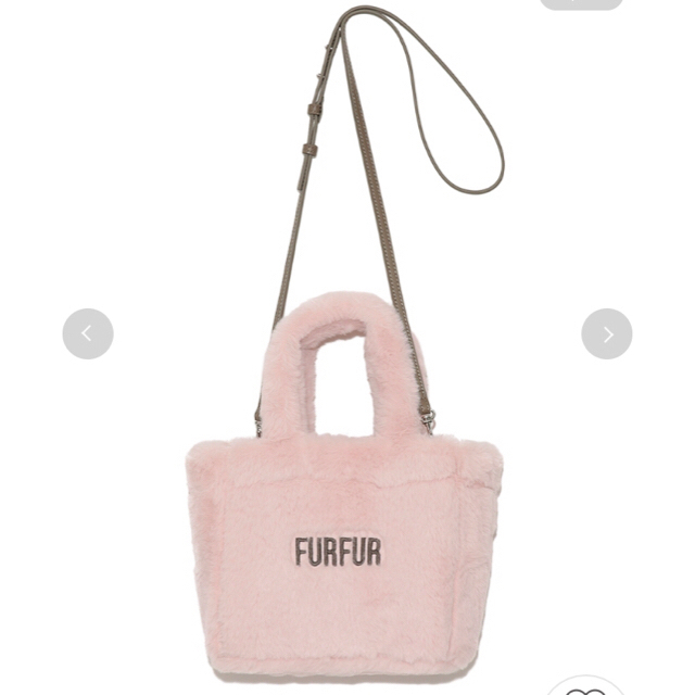 fur fur(ファーファー)のFURFUR ファーファー エコファートートバッグ レディースのバッグ(トートバッグ)の商品写真
