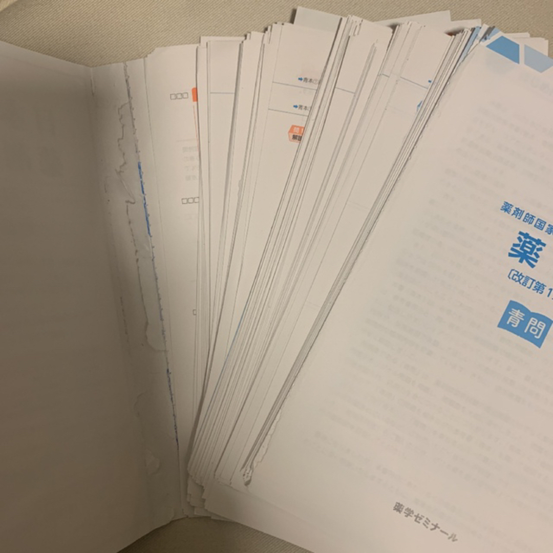 第108回薬剤師国家試験対策 青本 青問 薬学ゼミナール 薬ゼミ 裁断済 第108回薬剤師国家試験対策 青本 青問 薬学ゼミナール 薬ゼミ 裁断済