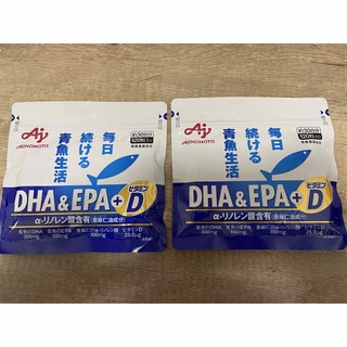 アジノモト(味の素)の味の素 DHA＆EPA＋ビタミンD 120粒×2袋(ビタミン)