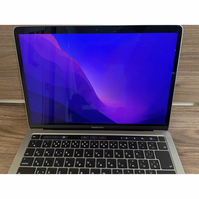 2020 MacBookPro 13 コアi7 16 512 使用時間108H