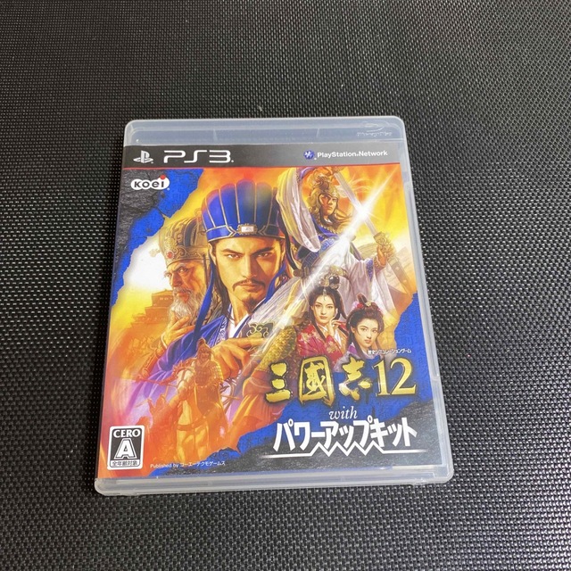 三國志12 with パワーアップキット PS3 エンタメ/ホビーのゲームソフト/ゲーム機本体(家庭用ゲームソフト)の商品写真