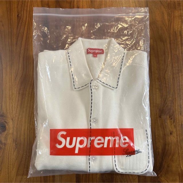 Supreme contrast stitch button up 登坂広臣 M 大人気 sandorobotics.com