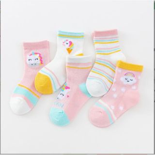 子供用 靴下 キッズ 19~23センチ 女の子 ソックス ガールズ 4足セット