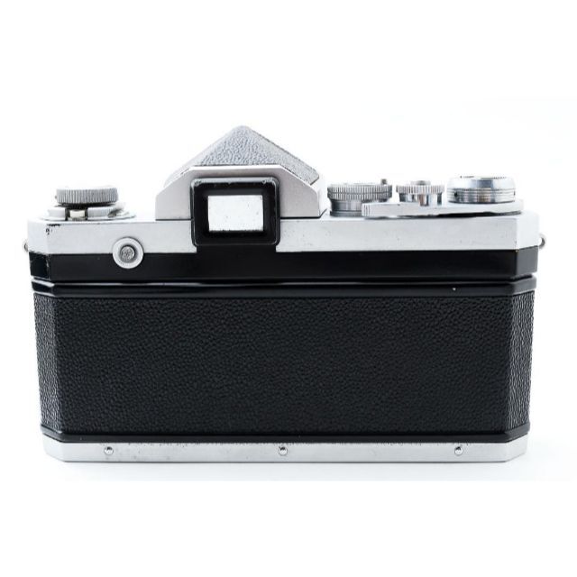 実用品 ニコン F アイレベル シルバー フィルム モルト新品交換済 Y529