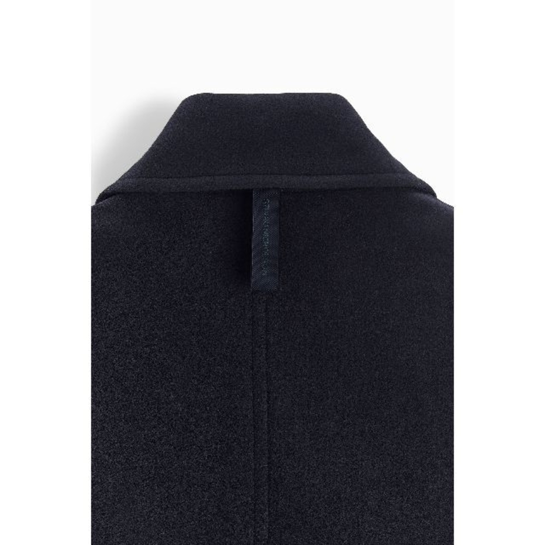 ZARA - Studio Nicholson Zara ピーコート レザーパッチ Mの通販 ZARA - Studio Nicholson Zara ピーコート レザーパッチ Mの通販
