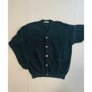 コモリ(COMOLI)のyashiki ヤシキ◆ Unabara Cardigan green(カーディガン)