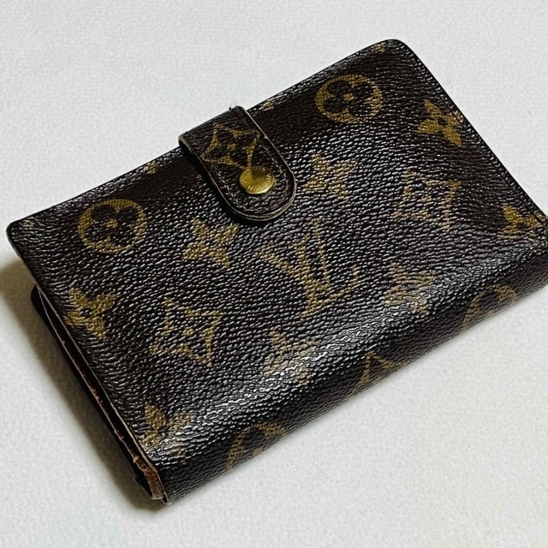 美品♡送料込♡LV♡ルイヴィトン ダミエ モノグラム　がま口二つ折りウォレット♡