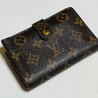 LOUIS VUITTON - ルイヴィトン モノグラム 二つ折り財布がま口の通販 ...