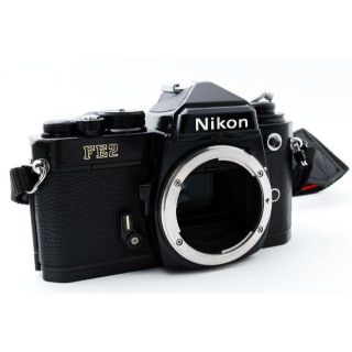 美品 NIKON FE2 ブラック プロスト付 モルト新品交換済 Y496 - www