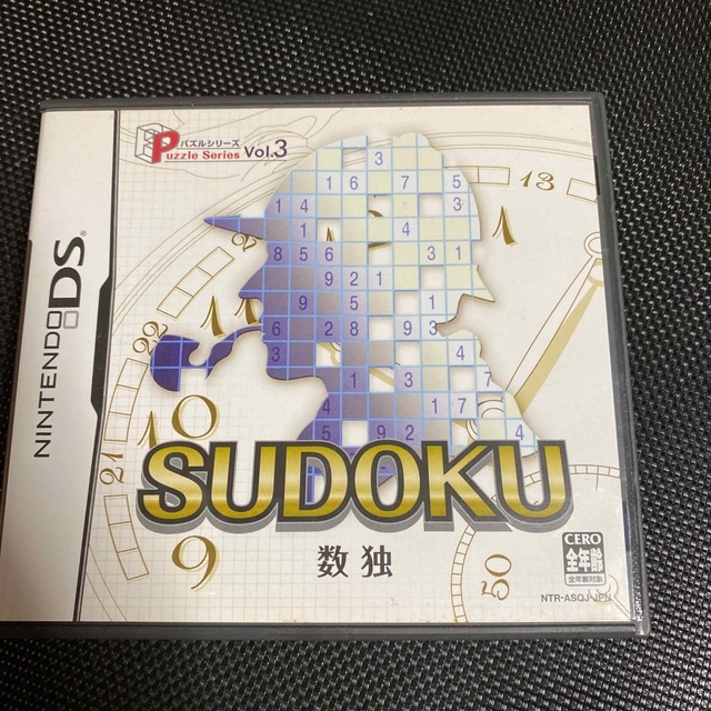 パズルシリーズVol.3 SUDOKU 数独 DS エンタメ/ホビーのゲームソフト/ゲーム機本体(携帯用ゲームソフト)の商品写真