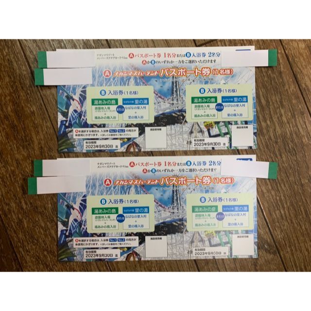 ナガシマスパーランド パスポート券2枚 www.krzysztofbialy.com
