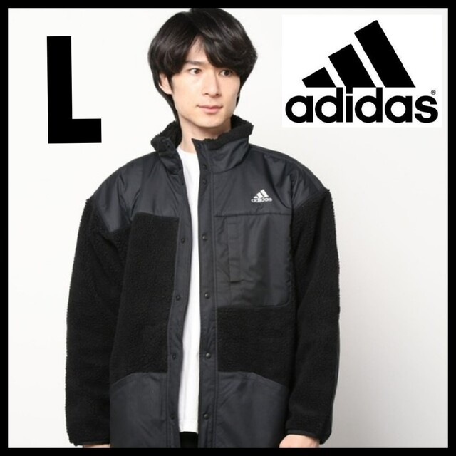 adidas - 【ビッグシルエット】adidas☆フリースジャケット☆ボア