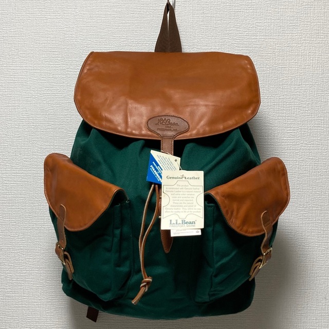 80s L.L.Bean　バックパック　デッドストック　新品　ビンテージ　筆記体