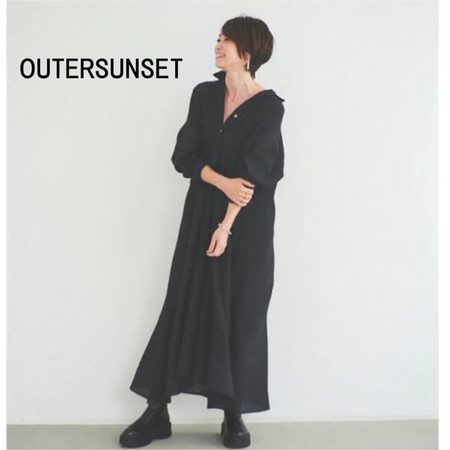 outersunset woolガーゼワンピース