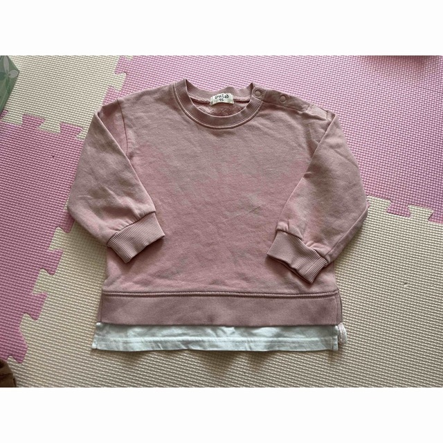 トレーナー キッズ/ベビー/マタニティのキッズ服女の子用(90cm~)(Tシャツ/カットソー)の商品写真