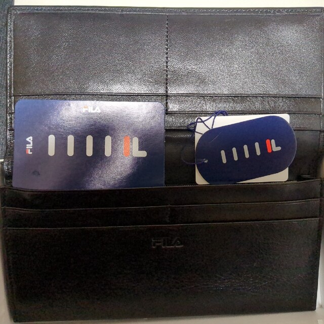 FILA(フィラ)のFILA 長財布　BLACK メンズのファッション小物(長財布)の商品写真